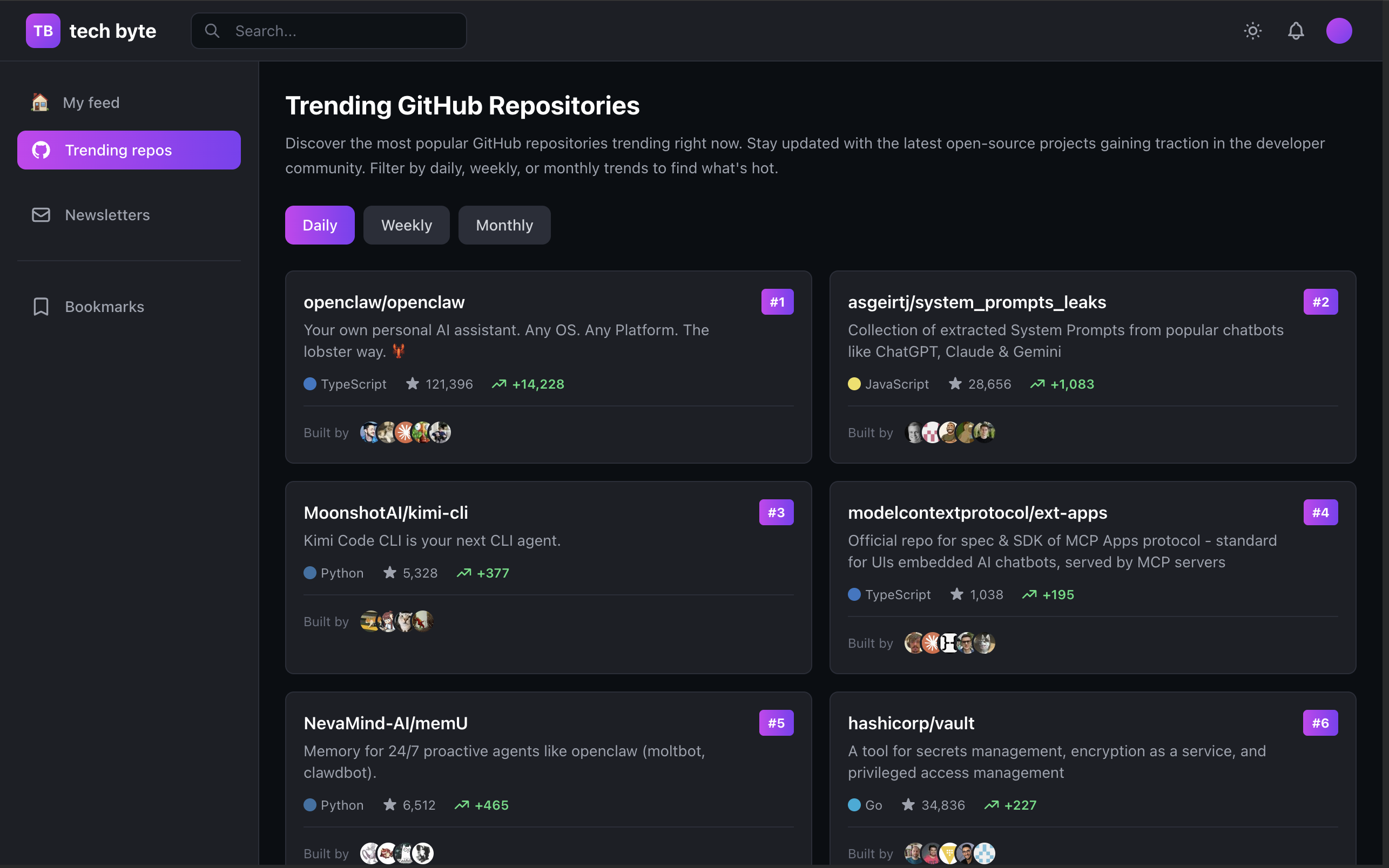 Tech Byte Extension Preview